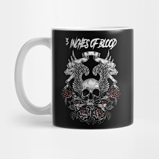 3 INCHES OF BLOOD MERCH VTG Mug